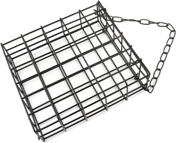 Wild Bird Feeder Bird Food Container For Parakeets Budgies Cockatiel Hanging Suet Basket Feeding Tool Supplies - Image 3