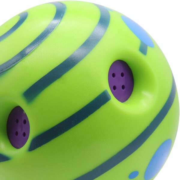 Besimple Giggle Ball Interactive Dog Toy, Fun Giggle Sounds Ball Puppies Training Playing Safe Funny Sound Talking Babble Ball for Small Medium Large Pet Dogs - Image 3