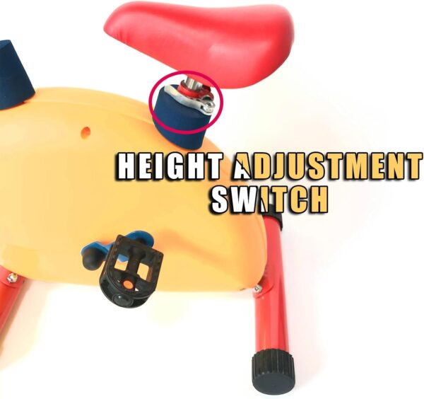 YFJBDKS Exercise Bikes for Children's Fitness Exercise Equipment, with Digital Display Toddler Sports Workout Equipment, For 3 To 8 Years Old Kids - Image 3