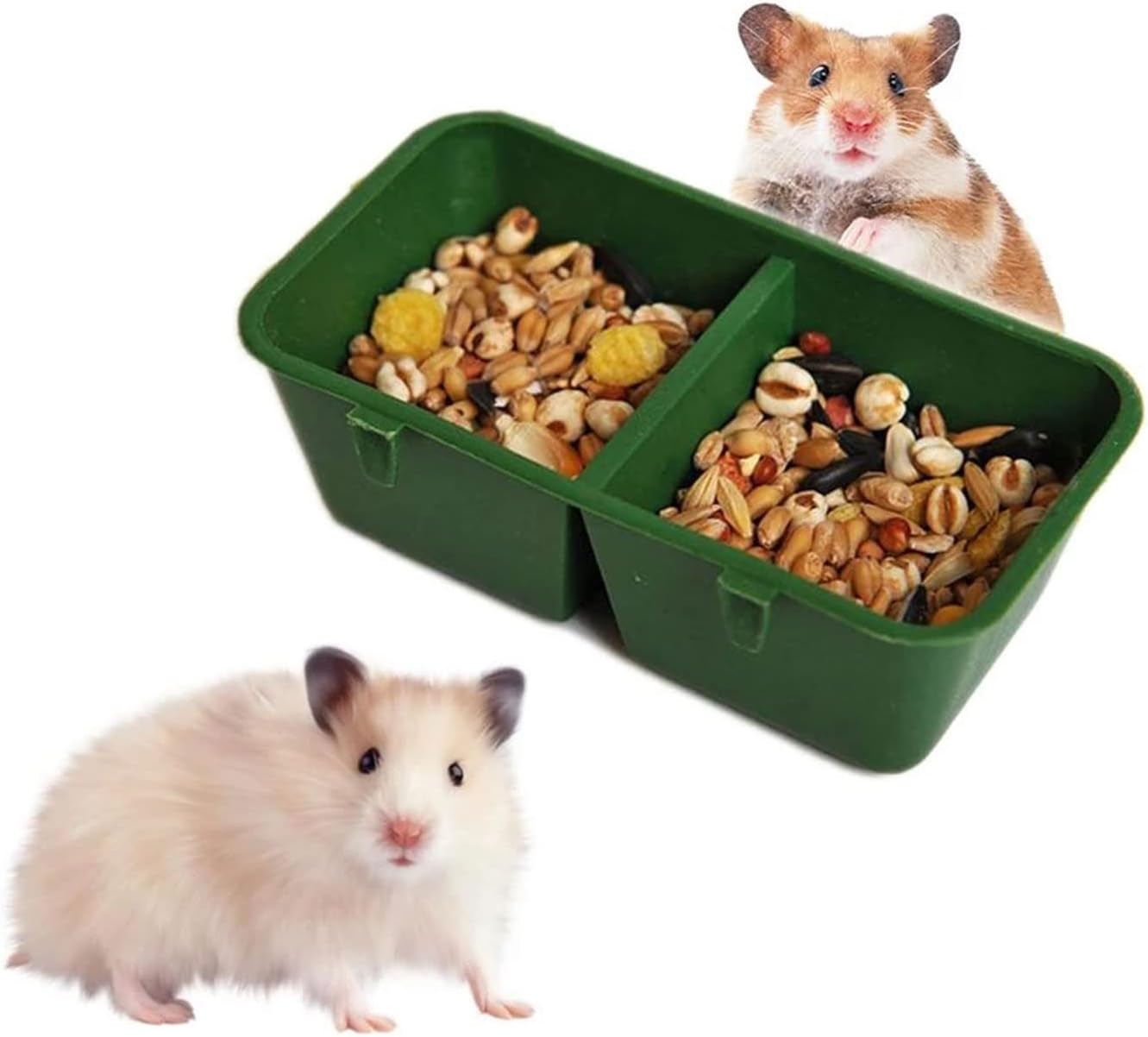 For Pigeon Water Cup Hanging Feeding Bowl Conjoined 2 Cups Design For Chicken Quail Bird Water Food Feeder For C Bird Feeder Cup For Cage - Image 6