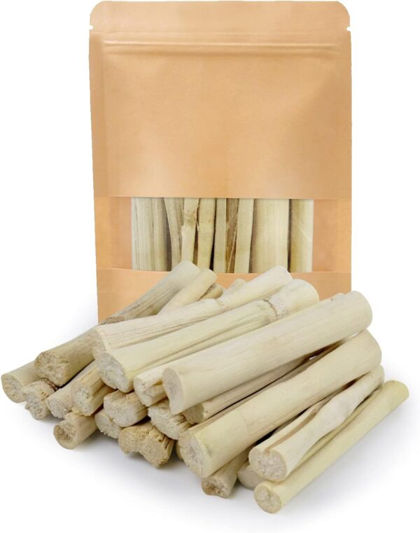 Barley Ears 300g Sweet Bamboo Sticks Rabbit Gerbil Hamster Chew Toys Pet Guinea Rat Gerbil Small Animals Chew Toys for Teeth Rabbit Boredom Breakers - Image 7
