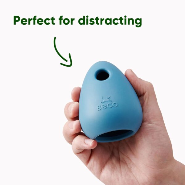 Beco Dog Toy - Natural Rubber Boredom Buster Enrichment Toy, Treat Ball - Green - Image 7