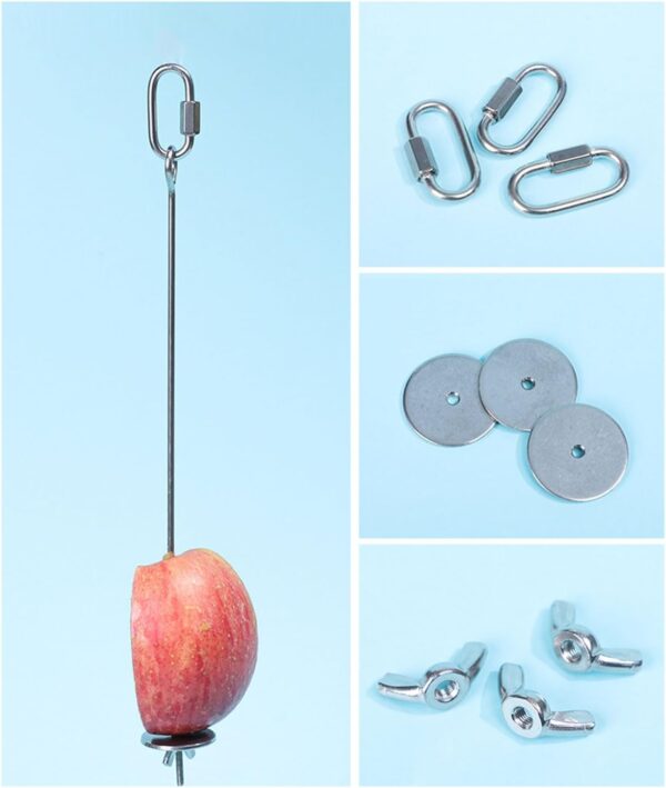 Pet Bird Food Feeder Stick Bulk Birds Food Fruit Skewer Hanging Stick Treat Tool Parrot Cage Feeding Toy Pet Supplies - Image 5