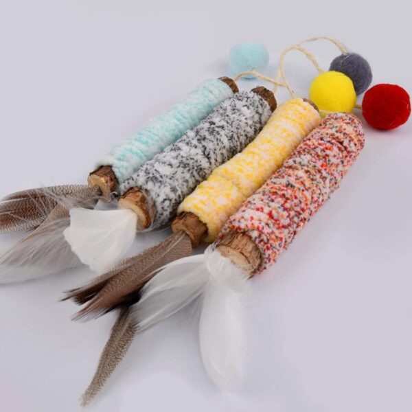 Silvervine Chew Sticks, Kitten Teething Toys for Indoor Cat Chew Toy Natural Matatabi Cat Catnip Sticks Cat Teeth Cleaning and Stress Release - Image 8