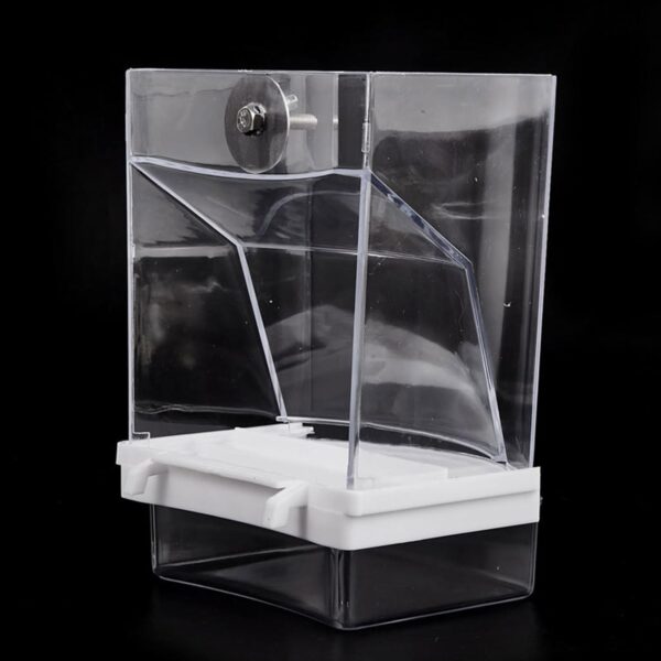 Dustproof Bird Food Feeder Hangable Feeding Box Automatic Bird Feeder Anti-spill Bird Food Container With Large Capacity - Image 7