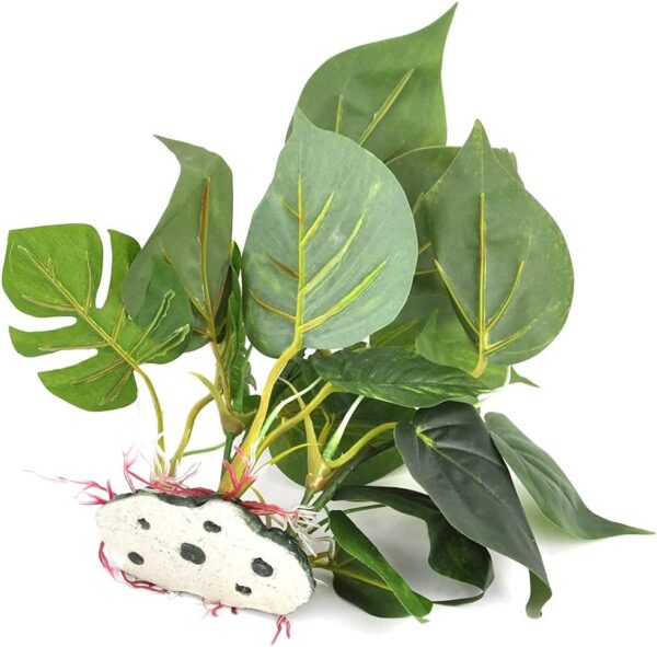 ANCLLO Aquarium Plastic Plant, Artificial Plant Lifelike Water Grass Decoration for fish tank - Image 4