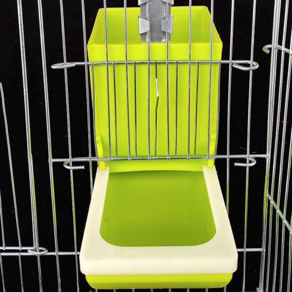Birds Food Bowl Food Dispenser for Cage Canary Parakeet Pet Bird Cage Food Feeder for Cage Feeding Device - Image 6