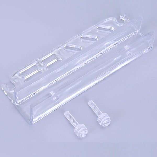 SOONHUA Aquarium Tool Holder Acrylic Fish Tank Holder Storage Rack Water Plants Maintenance Tool Holder Accessories Aquascape Decorations for Fish Tank Aquarium Supplies - Image 3