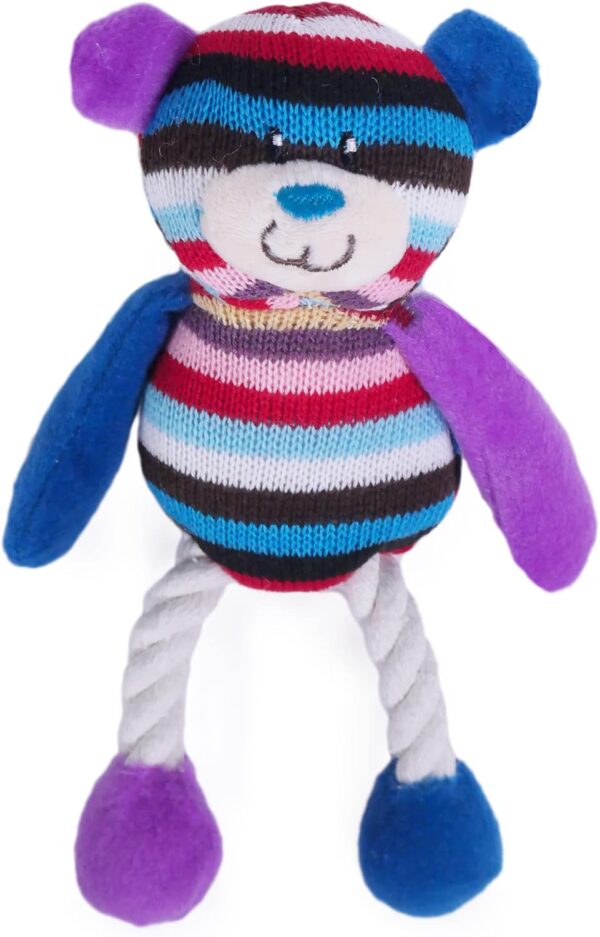 Rosewood Mr Twister Tilly Teddy Dog Toy, Small, multi-colour, for All Breed Sizes - Image 2
