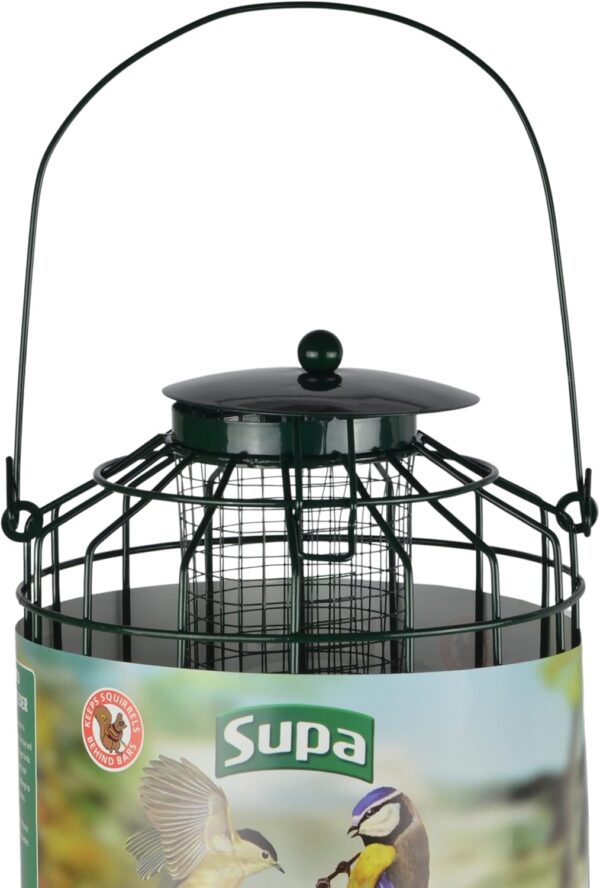 Supa Wild Bird Caged Peanut Feeder, Deters Squirrels And Larger Birds Such As Doves & Pigeons. - Image 5