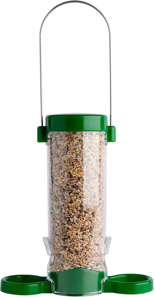 Bird Feeders Hanging Garden Bird Feeder - Jacobi Jayne® Get Set Go™ Hanging Seed Feeder For Wild And Garden Birds - Easy Clean Birdfeeder Perfect For Seed Blends And Bird Table Mixes - Image 8