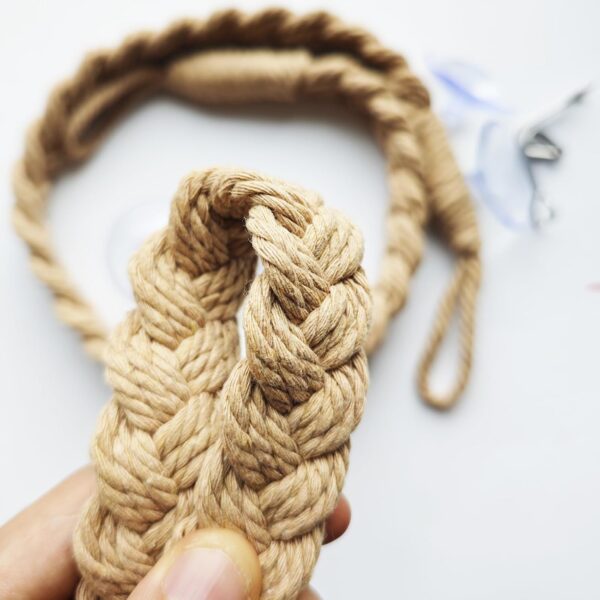 2 Pack 25.6" Hermit Crab Climbing Toys, Hanging Hermit Crab Rope Ladder, Hermit Crab Supplies, Reptile Vines Toys, Reptile Tank Terrarium Accessories, Habitat Decor for Leopard - Image 6