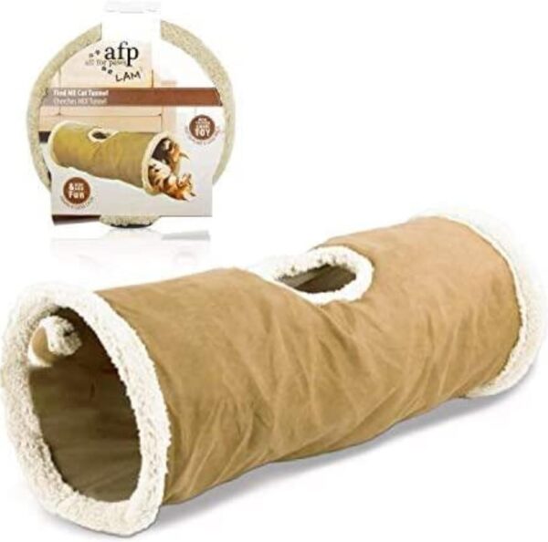 ALL FOR PAWS Lambswool Find Me Cat Tunnel - Image 3