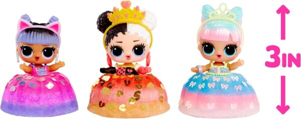 L.O.L. Surprise Mix & Make Birthday Cake Tots - With Collectible Doll, DIY Cake Dress, Cake Making and Decorating, Ingredients and Glitter Sprinkles - Cake Dress Doll - Great for Girls Ages 3+ - Image 4