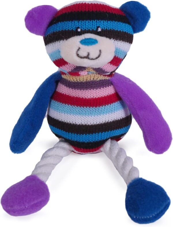 Rosewood Mr Twister Tilly Teddy Dog Toy, Small, multi-colour, for All Breed Sizes - Image 3