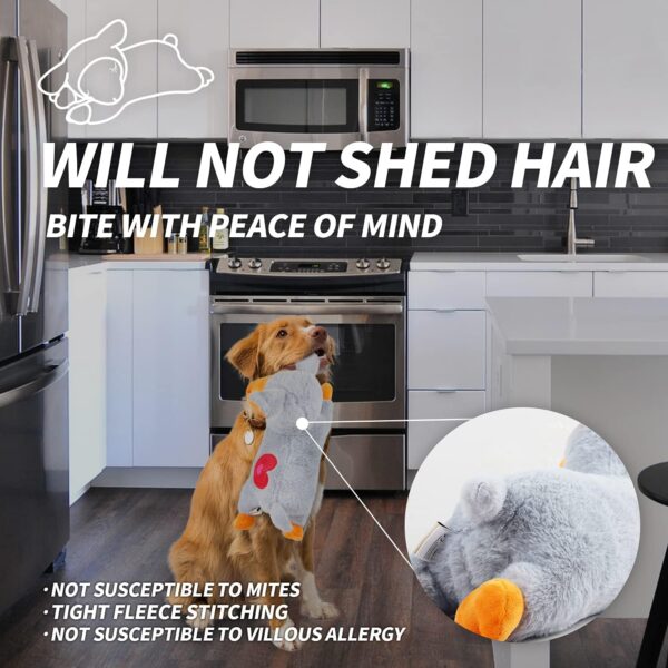 ALL FOR PAWS Little Buddy Heartbeat Toys for Puppy, Dog Snuggle Sheep Toy for Separation Anxiety Relief Behavioral aid Puppy Plush Comfort toy for Pets (Grey Sheep with Heartbeat + Warm Bag) - Image 6