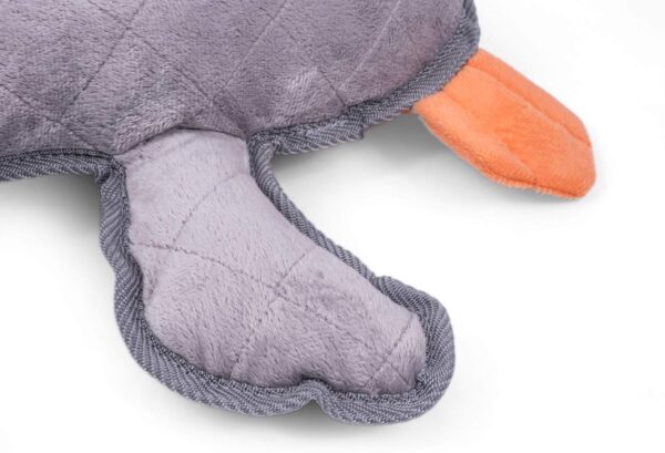 Petface Tough Duck Plush Dog Toy, 48 cm - Image 4