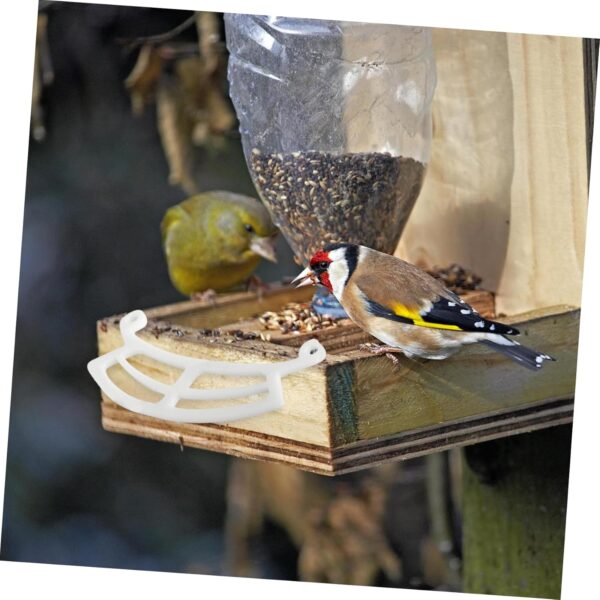 Yardwe 2pcs Feeder Extension Rack Practical Bird Cage Feeder Perch Bird Cage Feeders Perch Practical Bird Feeder Perch Parrot Food Feeding Container Perch Bird Cage Supply Bird Cage Perch - Image 2