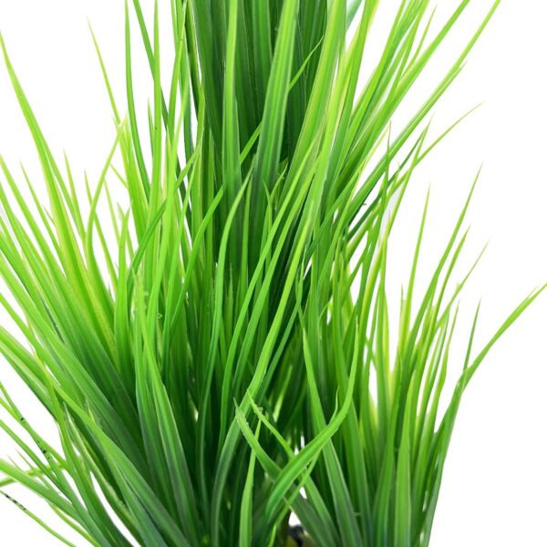 Mascot Pets Improved Model 40cm X Large Green Plastic Artificial Plant Bush Reeds for Aquarium Fish Tank Aquatic Greenery Décor Decoration Water Grass Plants - Image 4