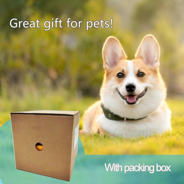 JWTEEE Dog puzzle toys,Interactive dog toys, Dog treat ball,Dog Toy Treat Ball,Food Dispenser,dog games for boredom,Slow Eating Ball for Small Medium Large Dogs and Cats - Image 7