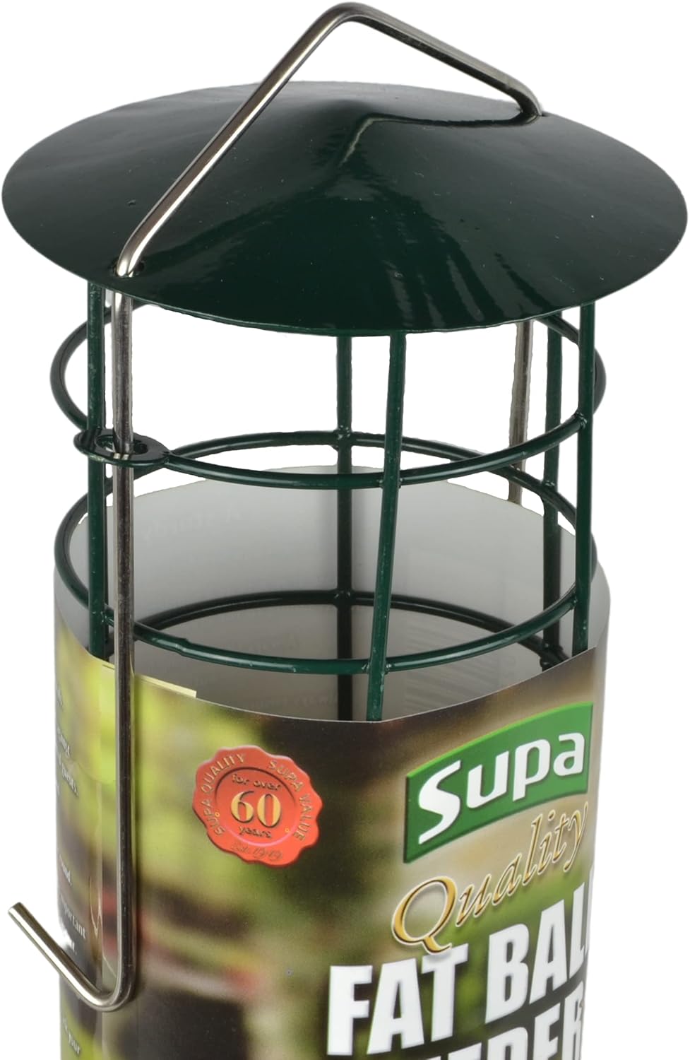 Supa Fat Ball Feeder & Tray Is Designed To Hold Both Netted And Un-netted Fat Balls. The Tray Acts Both As A Feeding Station & Also Stops Food From Falling On To The Ground Thus Discourages Vermin. - Image 5