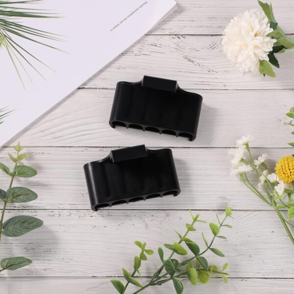 SAVITA 2pcs Aquarium Plant Hangers, Hanging Aquarium Plant Holder Reliable Long-Lasting Plant Holder for Aquarium Living Fish Tanks Aquarium Planting Aquascape Decorations (Black) - Image 4