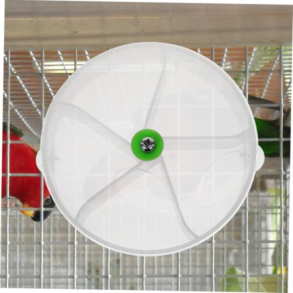 1pc Compartment Food Box Bird Toys African Grey Foraging Toys Brain Toy Bird Foraging Toys Parrot Foraging Feeder Parrot Foraging Container Parrot Foraging Ball White Acrylic BELLIFFY - Image 7