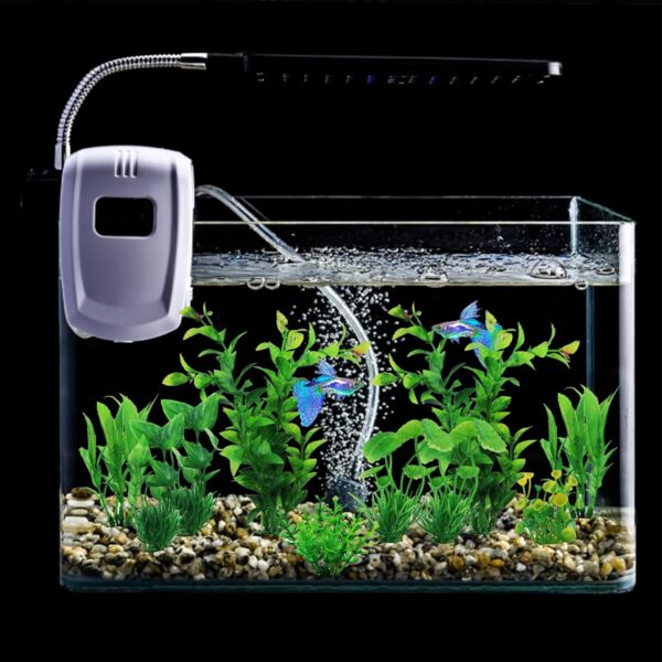 QUOZUO Fish Tank Accessories Aquarium Decorations Green Plants, 10pcs Green Fish Tank Decorations Plastic Plants, Fish Tank Decor, Aquarium Decor Plants - Image 6