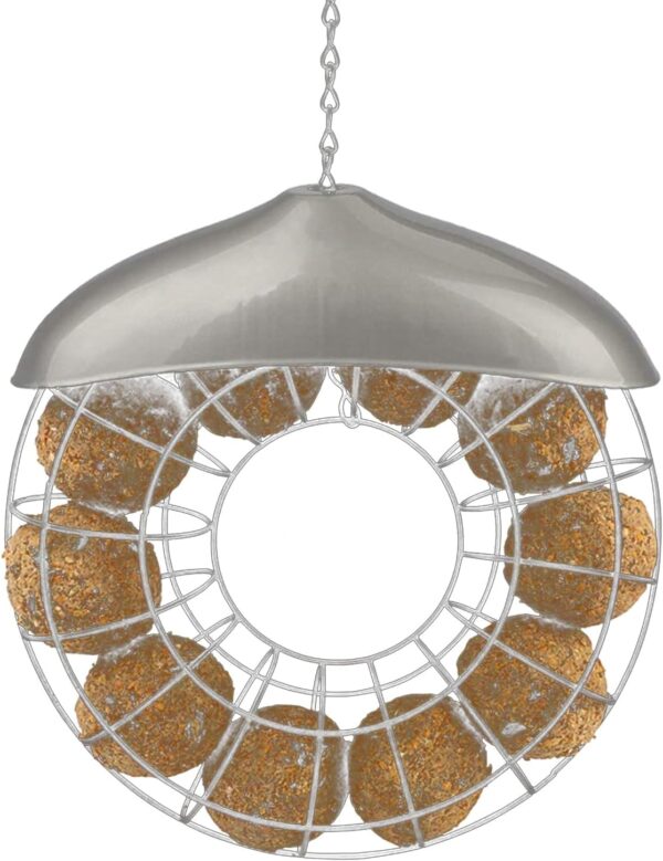 Hanging Feeder For Wild Birds Feeder Basket For Lovebirds Garden Sparrows Wild Bird Feeding Food Dispenser Storage - Image 7