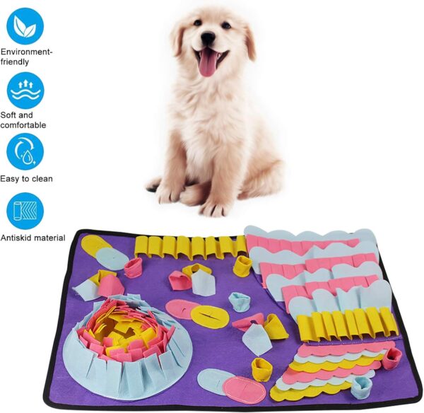 HomeMall Snuffle Mat for Dogs Pet Feeding Mat Dogs Puzzle Toys Puppy Training Pad - Image 3