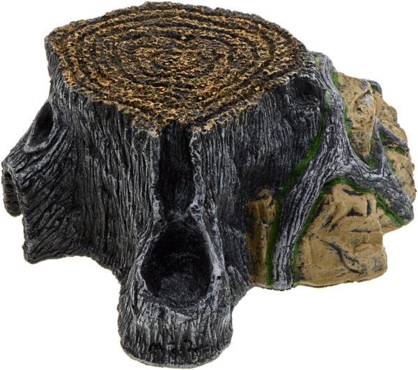 Uotyle Reptile Hideout Large Reptile Rock Hide Cave Aquarium Turtle Habitat Shelter for Gecko Lizards Tortoise Fish - Image 3