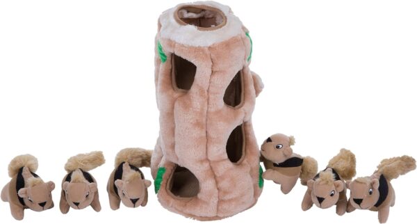 Outward Hound Hide A Squirrel Plush Dog Toy Puzzle, XL - Image 6
