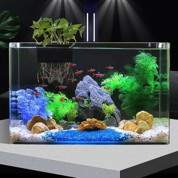 SAVITA 2pcs Aquarium Plant Hangers, Hanging Aquarium Plant Holder Reliable Long-Lasting Plant Holder for Aquarium Living Fish Tanks Aquarium Planting Aquascape Decorations (Black) - Image 6