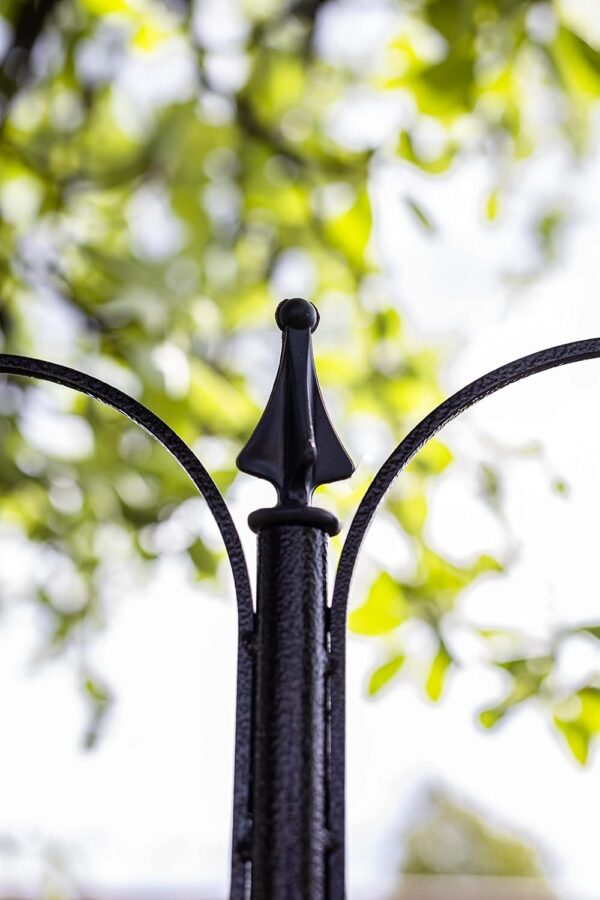 Garden Mile Traditional Style Garden 3 Arm Bird Feeding Station Complete Wild Bird Feeder 3 Hanging Brackets Water Dish Mesh Tray Bird Bath Steel Pole Outdoor Feeder Birds Bird Tables for the Garden - Image 7
