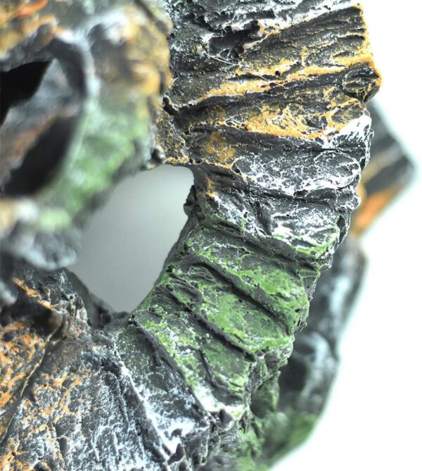 OMEM Small Reptile Ladder Turtle Lizard Hamster Habitat Decoration Tank Ornament (Rotating rock) - Image 6