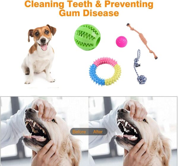 LONENESSL 12 Pcs Dog Rope Toys Set, Durable Dog Rope Toys for Small Pets Dogs, Puppy Toys Set Dog Chew Toys for Interactive, Teething Training, Relieve Boredom and Stress for Small Medium Dogs - Image 2