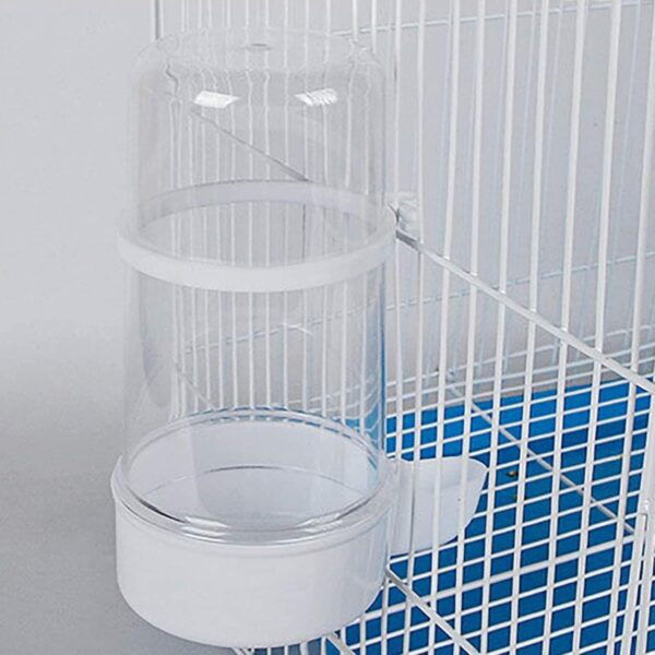 Bird Automatic Feeder for Cage Automatic Drinker Bird Food Water Bowl Bird Feeder and Waterer for Pet Parrot Cage - Image 4