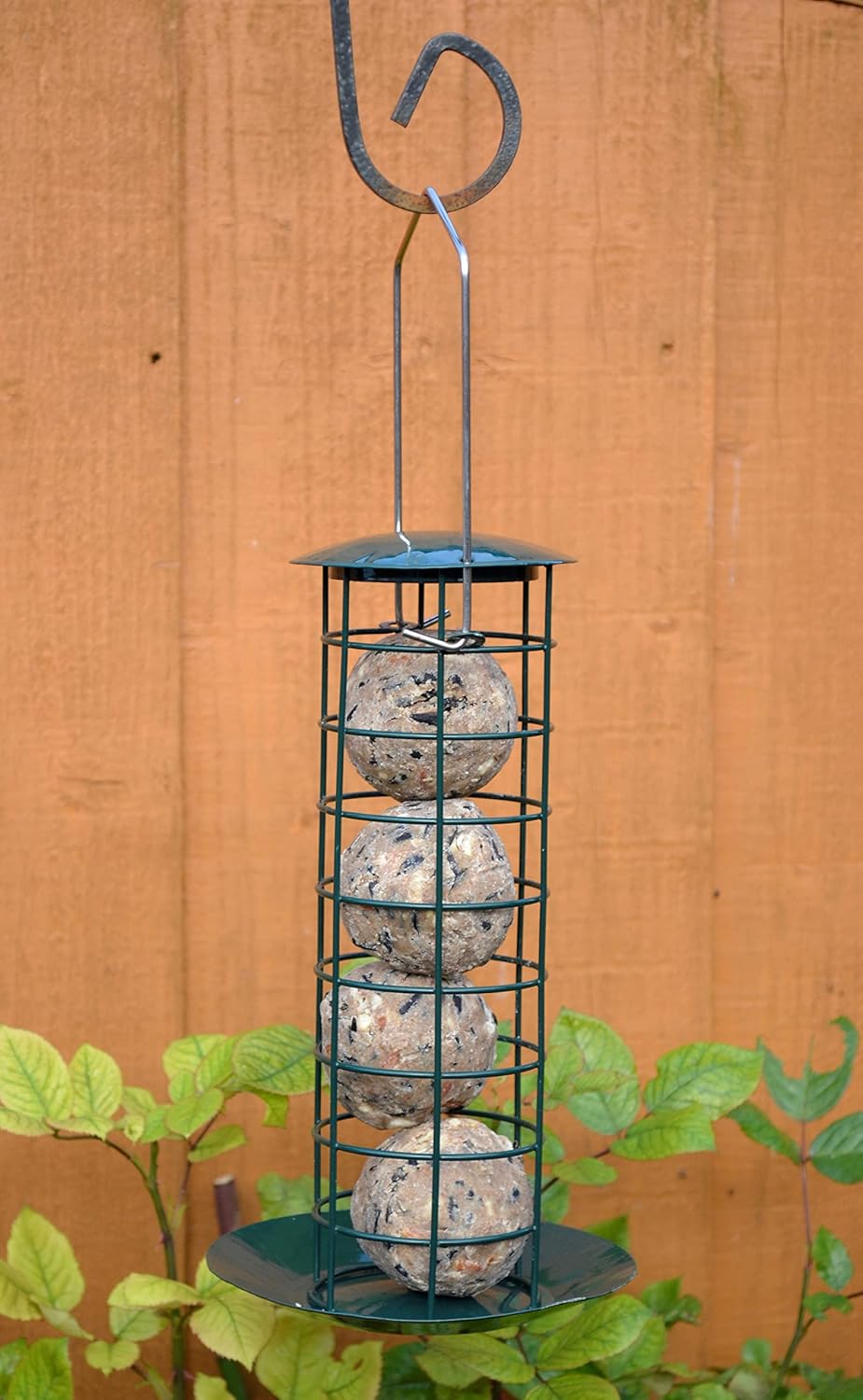 Supa Fat Ball Feeder & Tray Is Designed To Hold Both Netted And Un-netted Fat Balls. The Tray Acts Both As A Feeding Station & Also Stops Food From Falling On To The Ground Thus Discourages Vermin. - Image 9