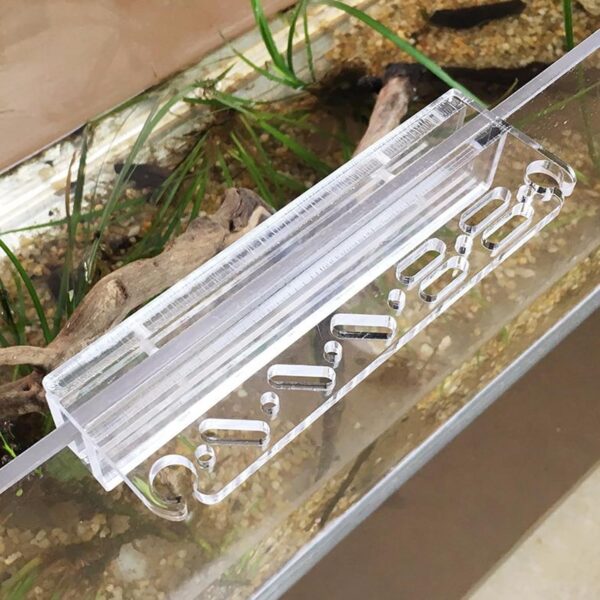 SOONHUA Aquarium Tool Holder Acrylic Fish Tank Holder Storage Rack Water Plants Maintenance Tool Holder Accessories Aquascape Decorations for Fish Tank Aquarium Supplies - Image 4