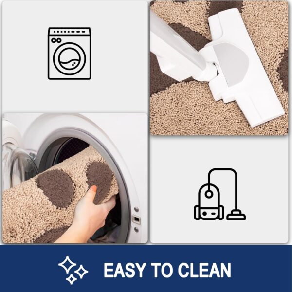 FCSDETAIL Dirt Trapper Indoor Door Mat 84 x 150 cm, Washable Entrance Rug, Absorbent Dog Doormat for Muddy Paws, Inside Mat for front door, Entryway, Pets - Image 6