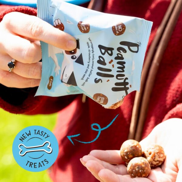 Peamutt Butter Balls, 10 x 45g, Peanut Butter Dog Treat, Formulated for Dogs, No Palm Oil, Feed as a Treat or Reward, Suitable for Dogs over 4 Months - Image 5