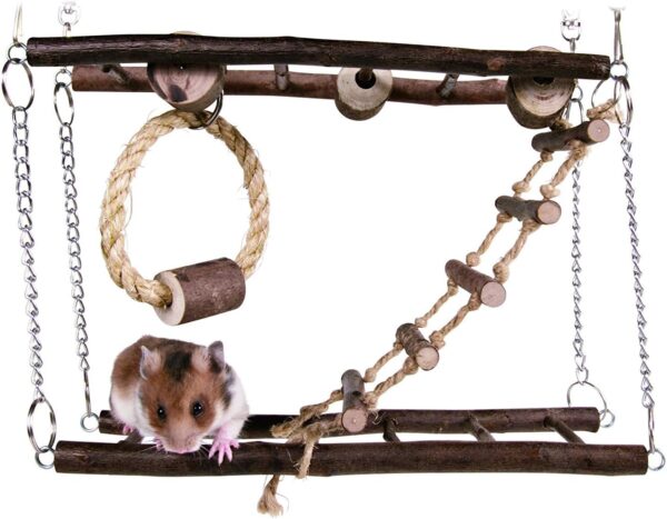 Trixie Small Pet Toy Suspension Bridge - Image 2
