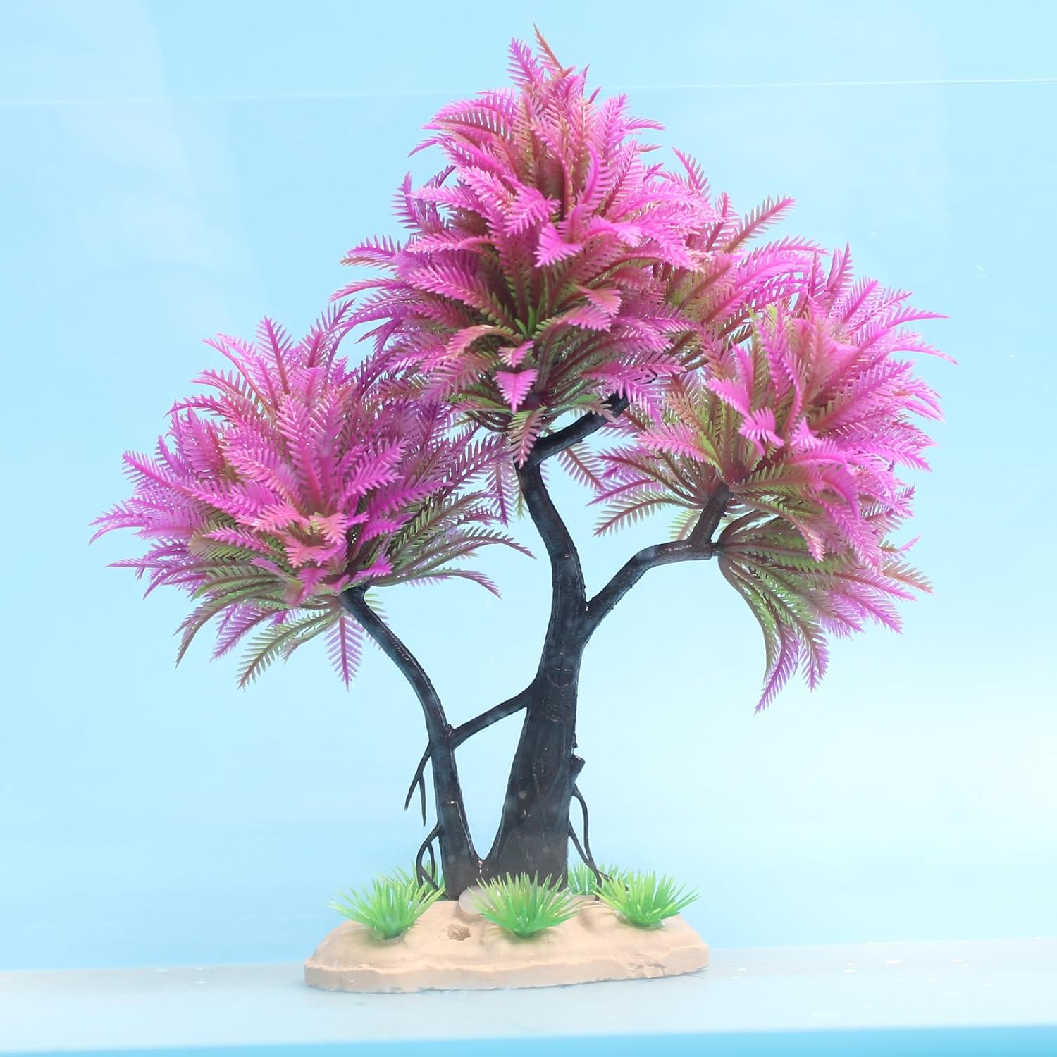 BAILMOLI Fish Tank Decorations, Aquarium Plants Green Fish Tank Plants Artificial Set Aquarium Ornaments Accessories - Image 4