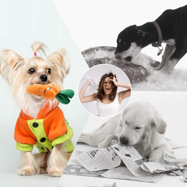 Nocciola 12 Pack Dog Squeaky Toys Cute Plush Toys For Small Medium Dog|Pet Toys|Squeaky Toys|Plush Games| Carry Bag - Image 5