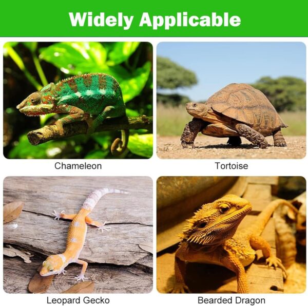 XIEHUZA Bearded Dragon Tank Accessories, Non-Adhesive Reptile Carpet Bedding Substrate for Terrarium, Reptile Mat Terrarium Liner Tank Flooring for Leopard Gecko, Snake, Lizard and Tortoise, 18x80 IN - Image 7