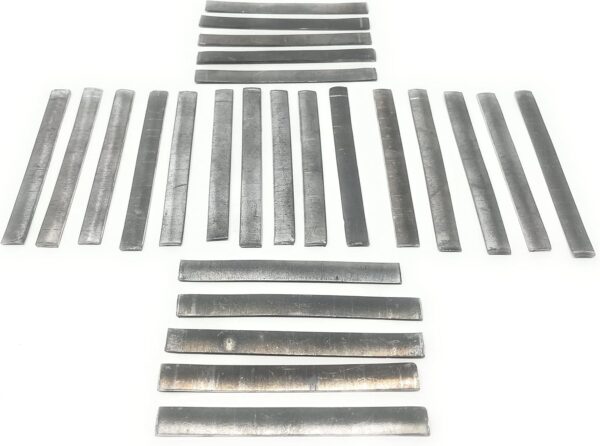 METAL MAGERY Aquarium Plant Weights Anchor Plants in Fish Tank Pack of 25 Lead Strips - Image 3