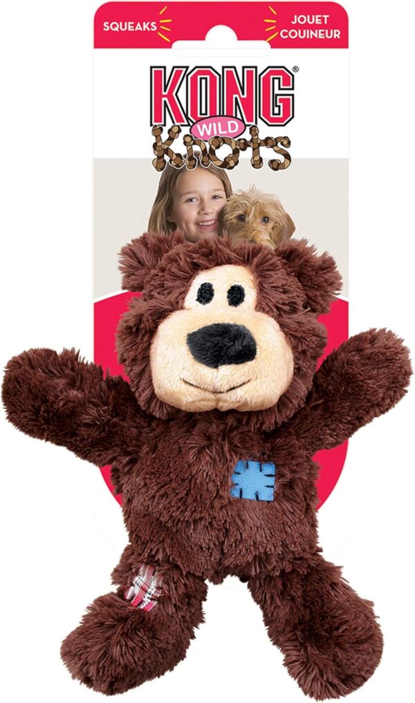 KONG WildKnots Bears Small/Medium Dog Toy - Image 3