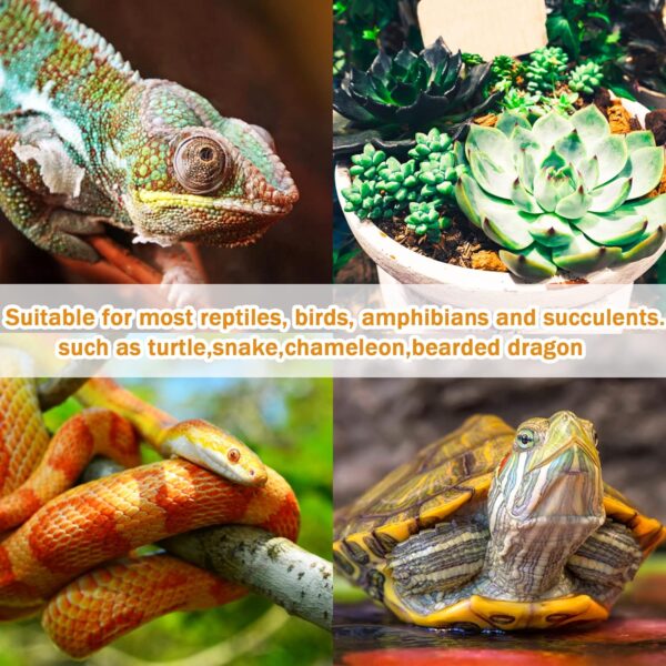 NEPTONION Reptile Domes Stand, Adjustable 17-37 Inch Heat Lamp Stand Fixture for Terrarium, Metal Basking Lamp Holder, Suitable for All Reptile Domes Lamp,XL Size - Image 7