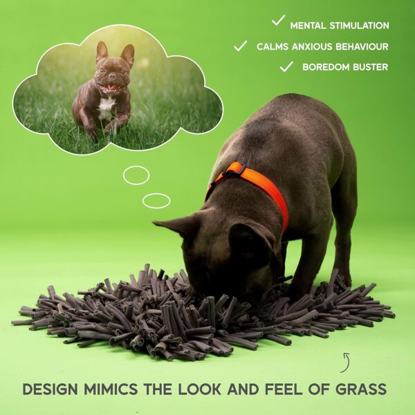 Paw 5 Snuffle Mat for Dogs. Dog Mat (30 x 45cm) Dogs Toys for Boredom - Reduces Anxiety & Improves Dog Health. Dog Enrichment Toy for Smell Training & Slow Eating - Image 4
