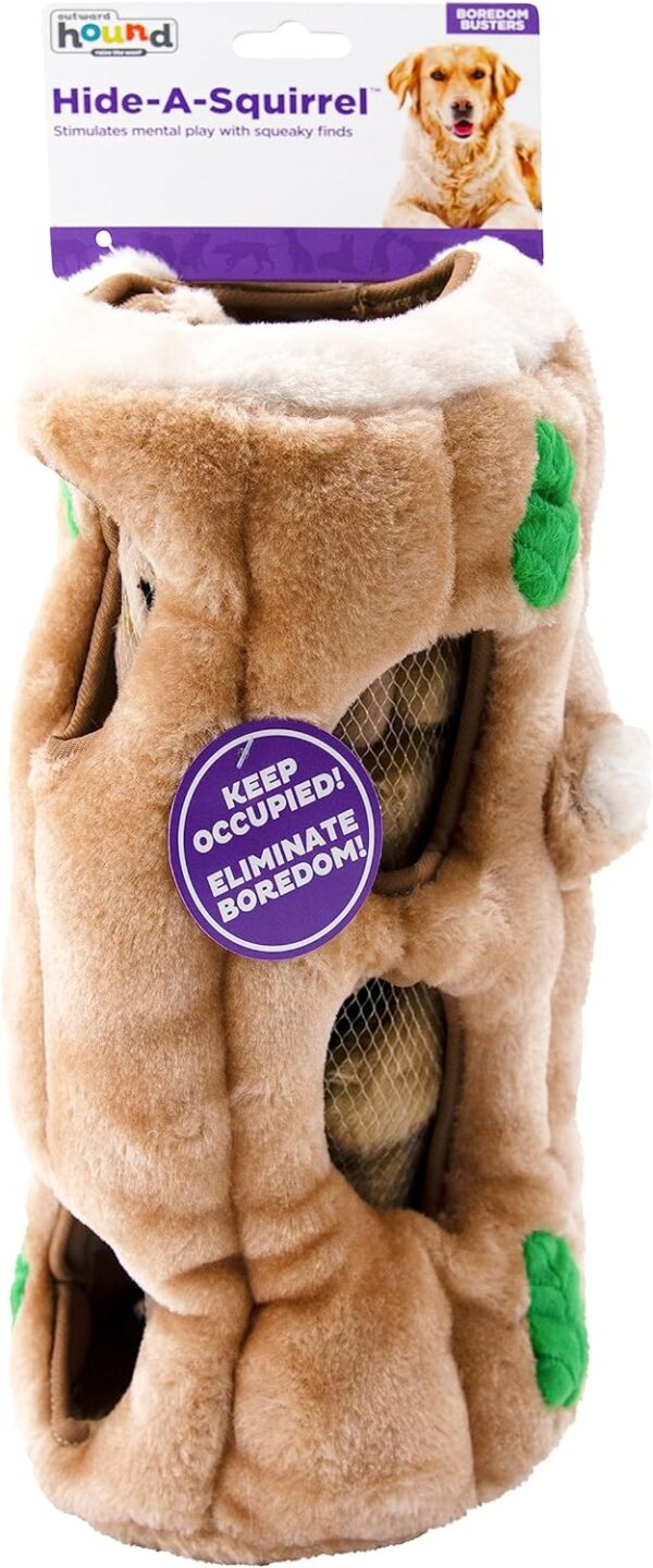 Outward Hound Hide A Squirrel Plush Dog Toy Puzzle, XL - Image 8